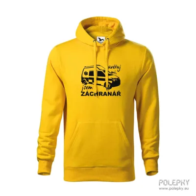 Mikina s kapucí - Důvěřuj mi, jsem záchranář